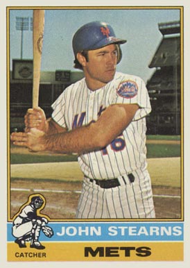 1976 Topps John Stearns #633 Baseball Card