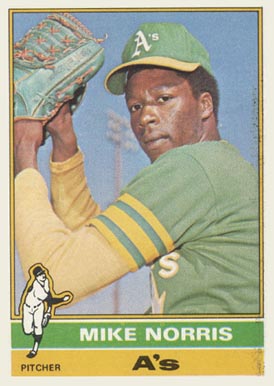 1976 Topps Mike Norris #653 Baseball Card