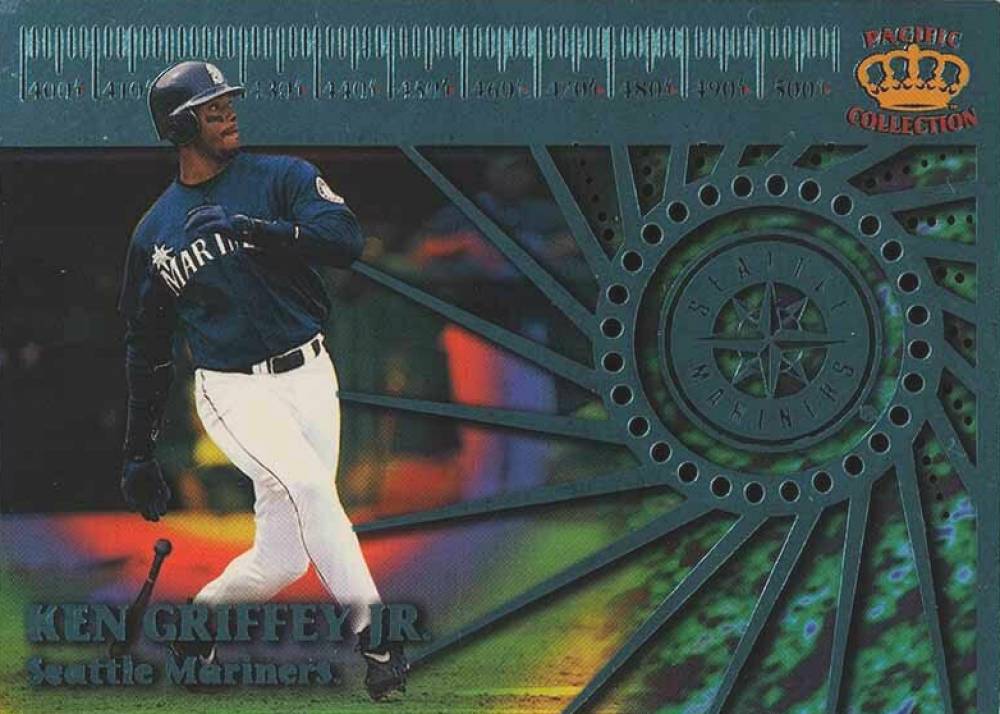 1999 Pacific Crown Collection Tape Measured Ken Griffey Jr. #16 Baseball Card