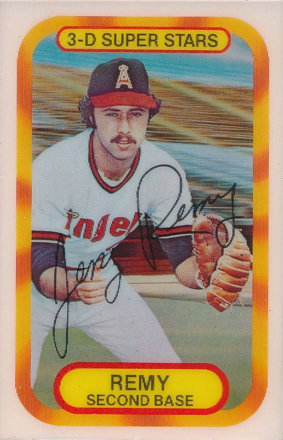 1977 Kellogg's Jerry Remy #44 Baseball Card