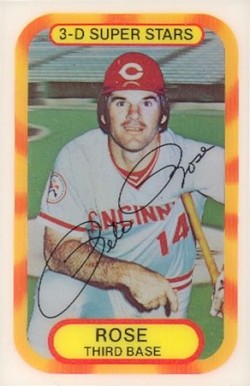 1977 Kellogg's Pete Rose #20 Baseball Card