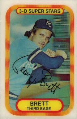 1977 Kellogg's George Brett #6 Baseball Card