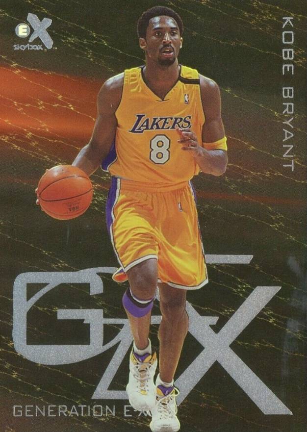 1999 Skybox E-X Generation E-X Kobe Bryant #2 Basketball Card