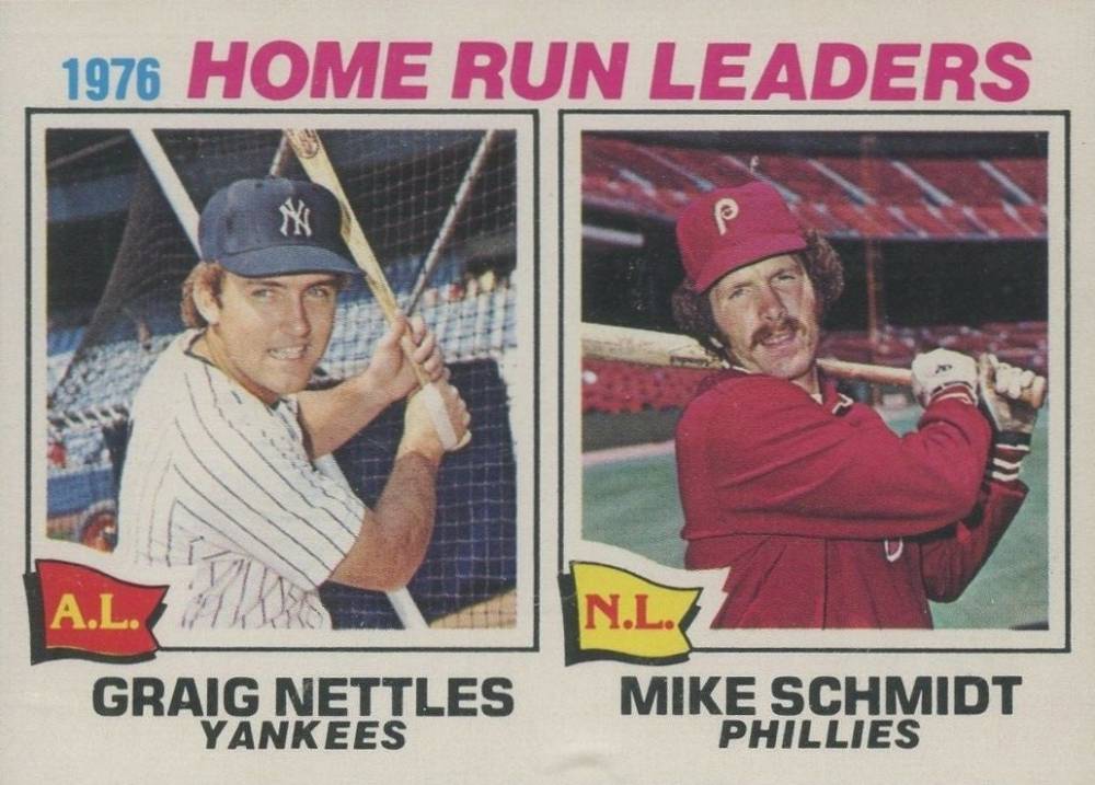 1977 O-Pee-Chee 1976 Home Run Leaders #2 Baseball Card