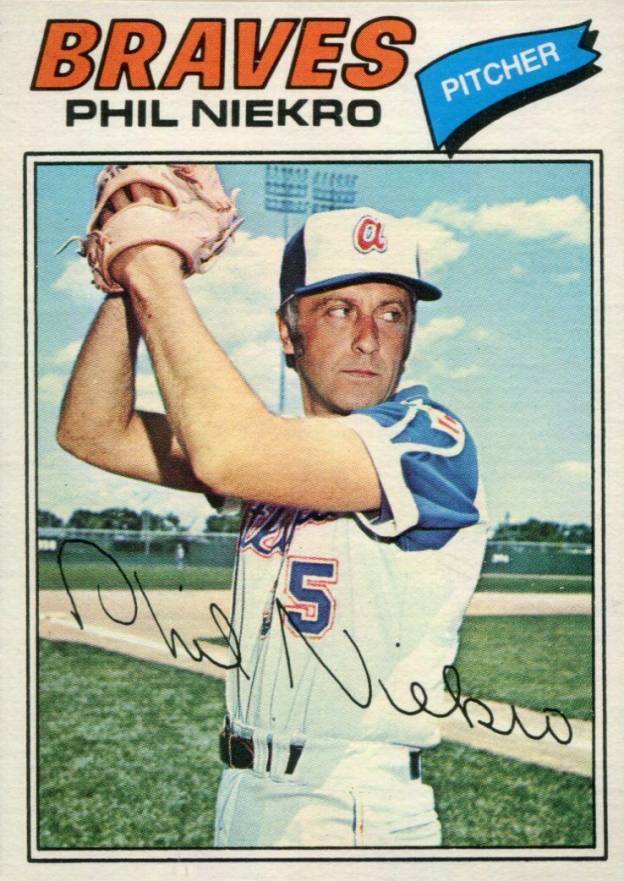 1977 O-Pee-Chee Phil Niekro #43 Baseball Card
