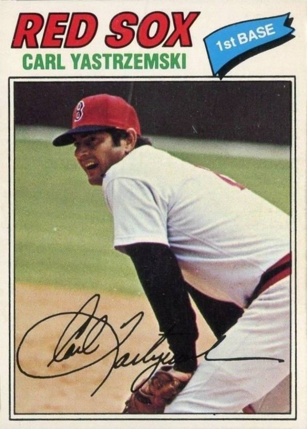 1977 O-Pee-Chee Carl Yastrzemski #37 Baseball Card