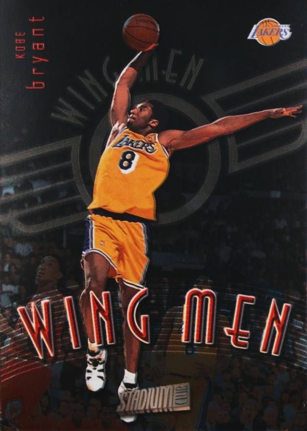 1998 Stadium Club Wing Men Kobe Bryant #W1 Basketball Card