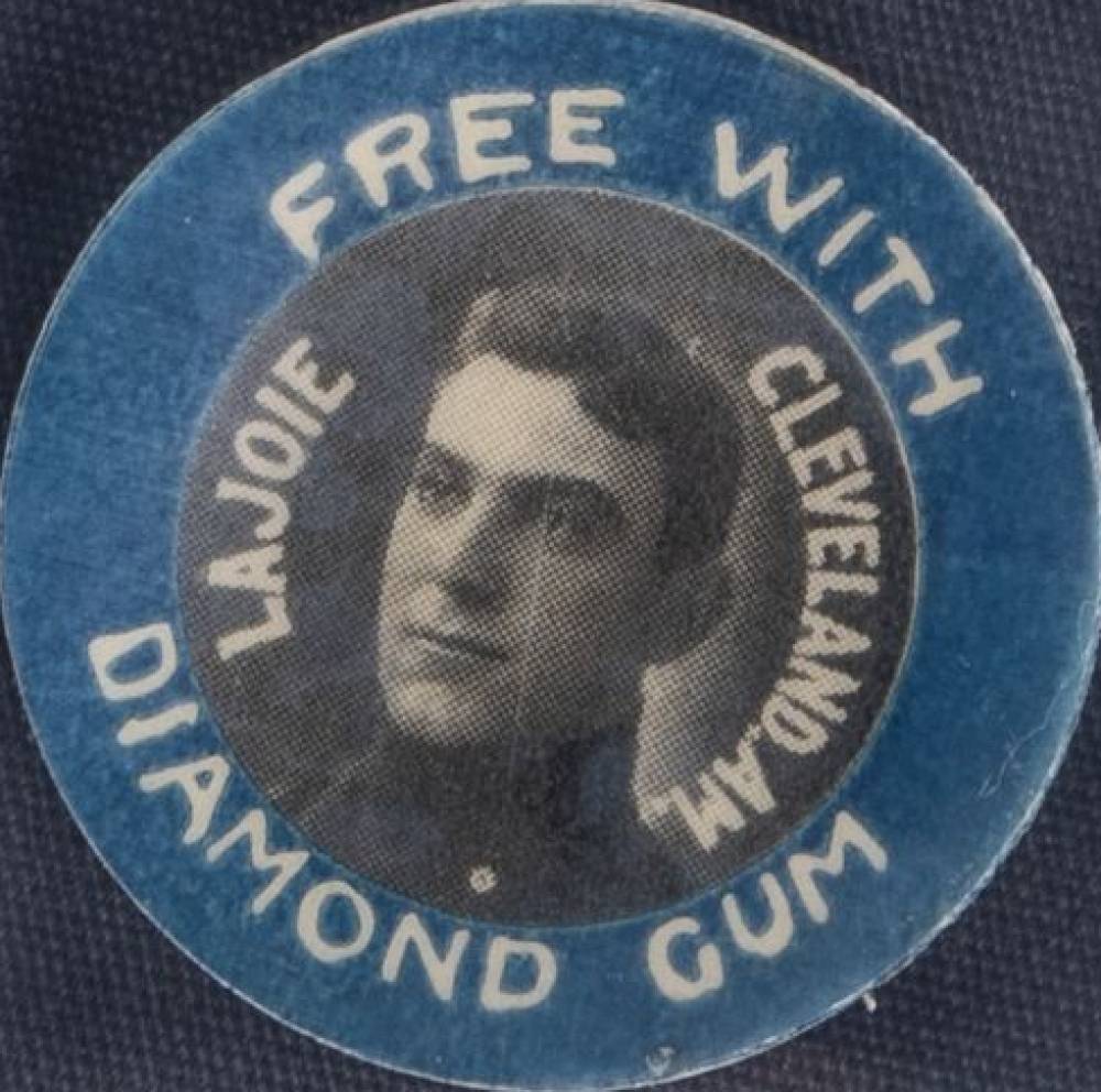 1911 Diamond Gum Pins Nap Lajoie # Baseball Card