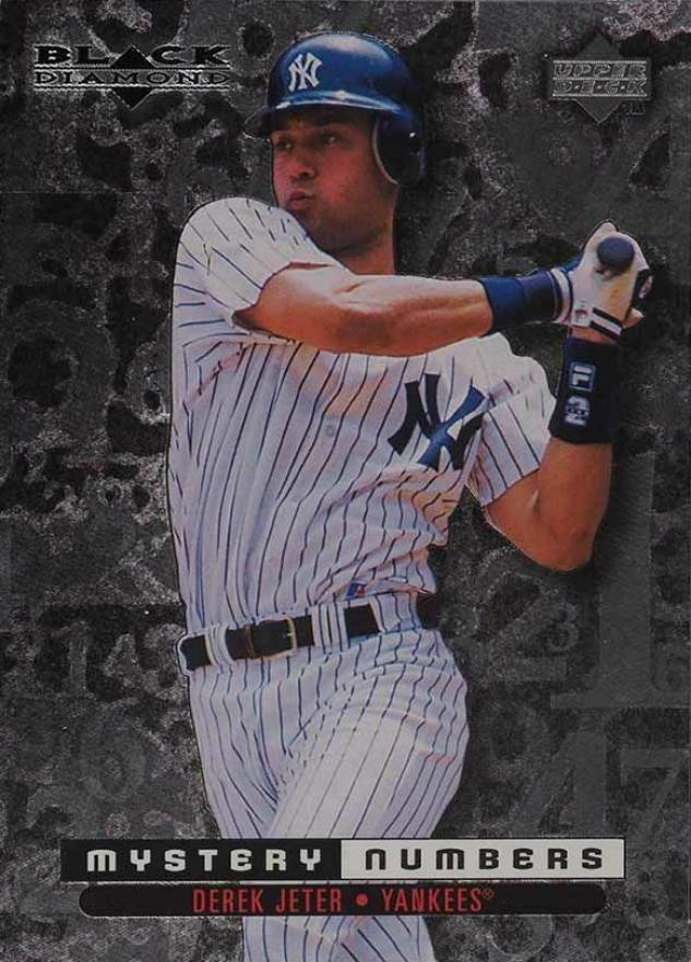 1999 Upper Deck Black Diamond Mystery Numbers Derek Jeter #M8 Baseball Card