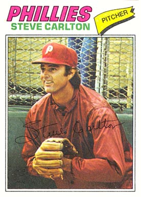1977 Topps Steve Carlton #110 Baseball Card