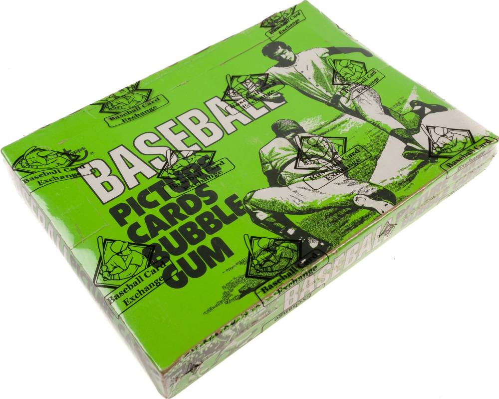 1977 Topps Cello Pack Box #CPB Baseball Card