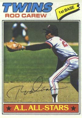 Rod Carew (Hall of Fame) Baseball Cards
