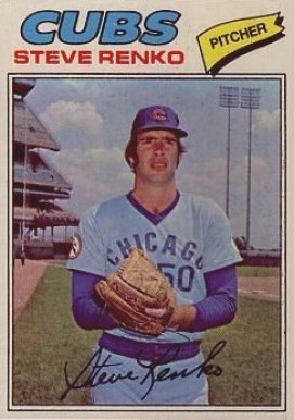 1977 Topps Steve Renko #586 Baseball Card