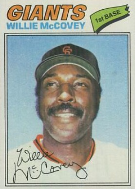 1977 Topps Willie McCovey #547 Baseball Card