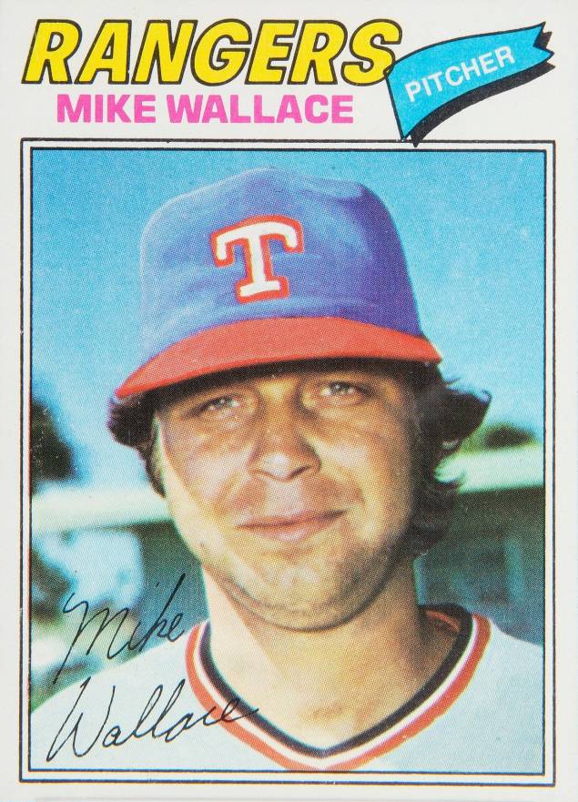 1977 Topps Mike Wallace #539 Baseball Card
