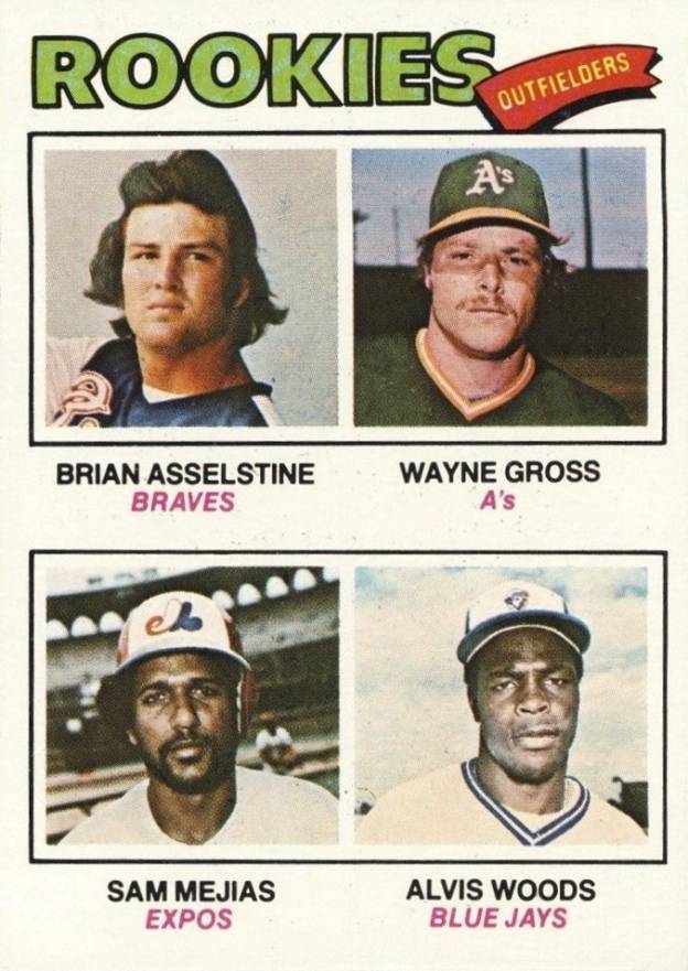 1977 Topps Rookie Outfielders #479 Baseball Card