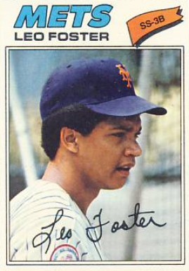 1977 Topps Leo Foster #458 Baseball Card