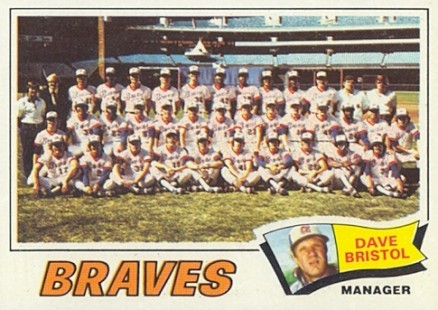1977 Topps Atlanta Braves Team #442 Baseball Card