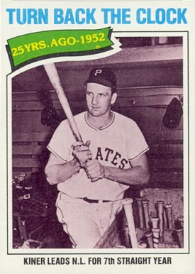 1977 Topps Ralph Kiner #437 Baseball Card
