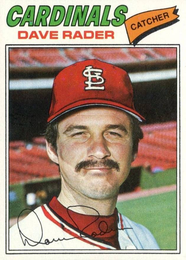1977 Topps Dave Rader #427 Baseball Card
