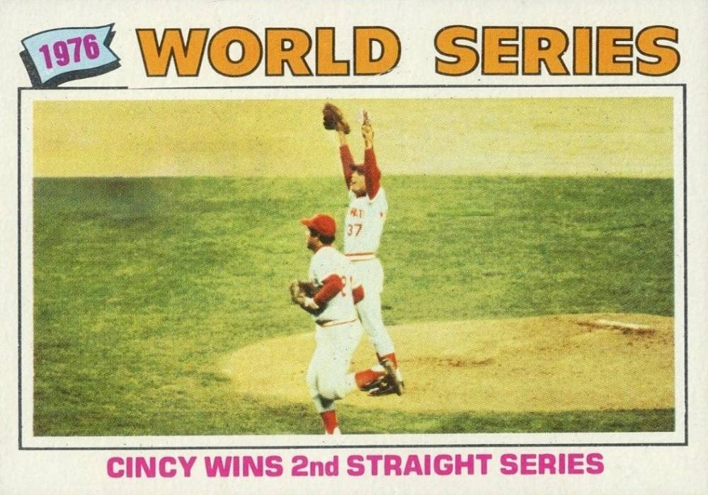 1977 Topps World Series Summary #413 Baseball Card