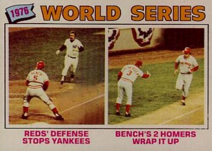 1977 Topps World Series Games 3 & 4 #412 Baseball Card
