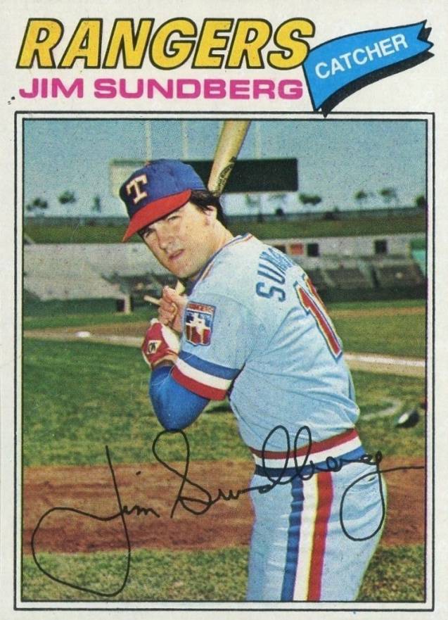 1977 Topps Jim Sundberg #351 Baseball Card