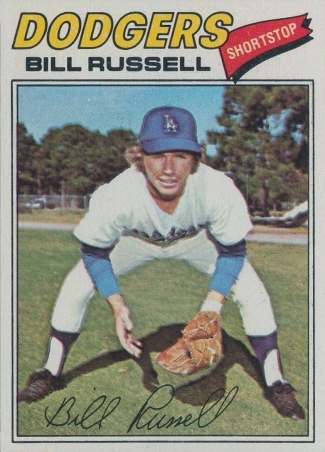 1977 Topps Bill Russell #322 Baseball Card