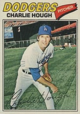 1977 Topps Charlie Hough #298 Baseball Card