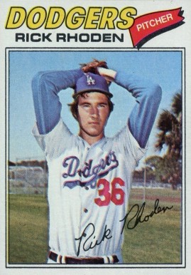 1977 Topps Rick Rhoden #245 Baseball Card