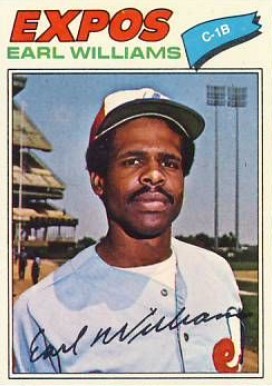 1977 Topps Earl Williams #223 Baseball Card