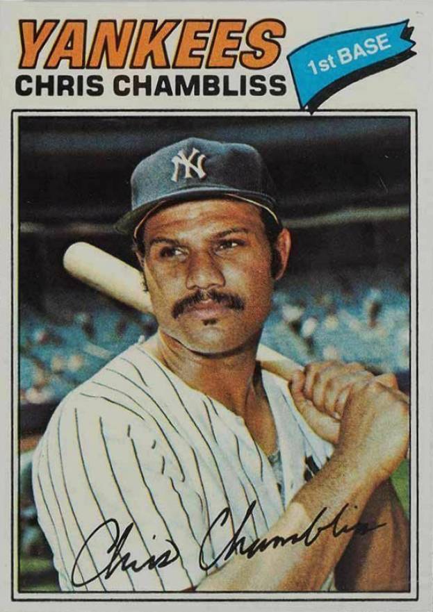 1977 Topps Chris Chambliss #220 Baseball Card
