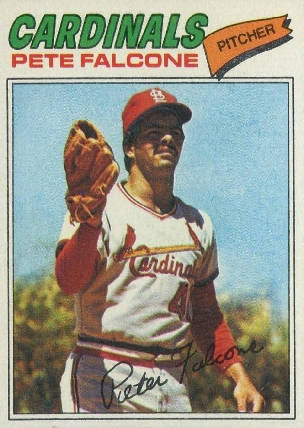 1977 Topps Pete Falcone #205 Baseball Card