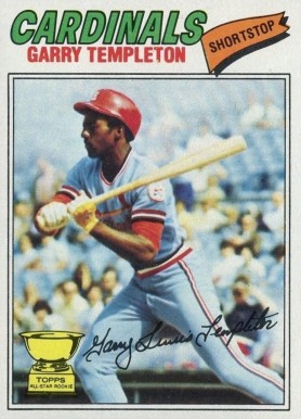 1977 Topps Garry Templeton #161 Baseball Card