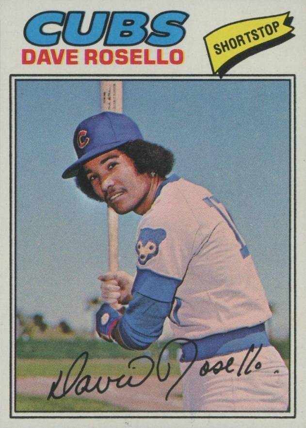1977 Topps Dave Rosello #92 Baseball Card