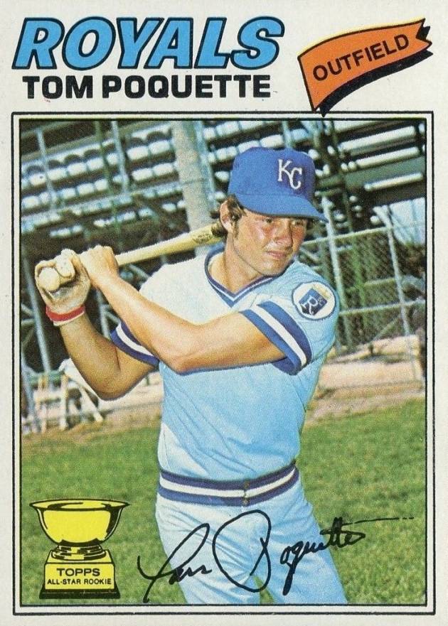 1977 Topps Tom Poquette #93 Baseball Card