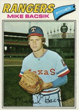 1977 Topps Mike Bacsik #103 Baseball Card