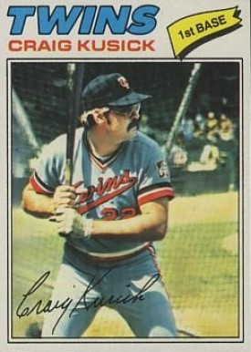 1977 Topps Craig Kusick #38 Baseball Card