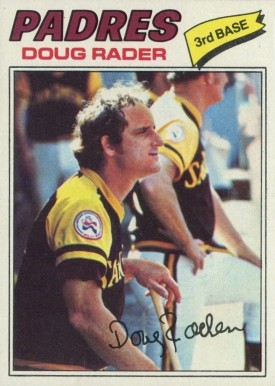 1977 Topps Doug Rader #9 Baseball Card
