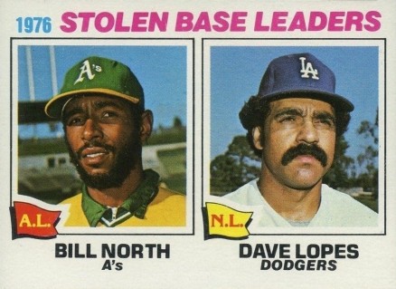 1977 Topps Stolen Base Leaders #4 Baseball Card