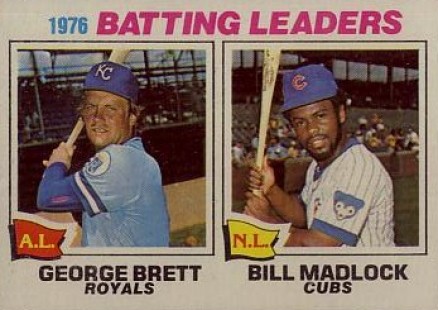 1977 Topps Batting Leaders #1 Baseball Card