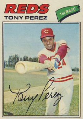 1977 Topps Tony Perez #655 Baseball Card