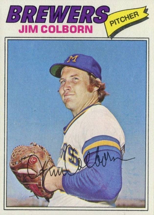 1977 Topps Jim Colborn #331 Baseball Card