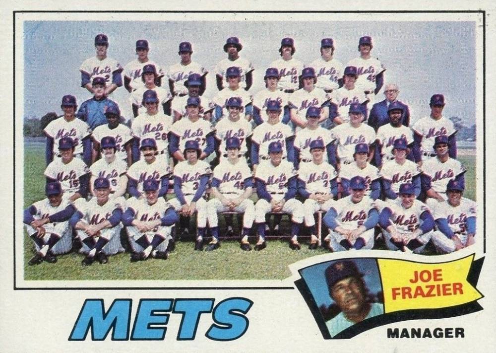 1977 Topps New York Mets Team #259 Baseball Card