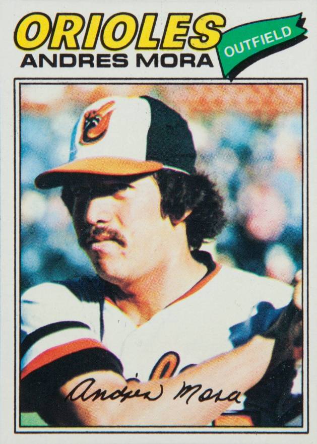 1977 Topps Andres Mora #646 Baseball Card