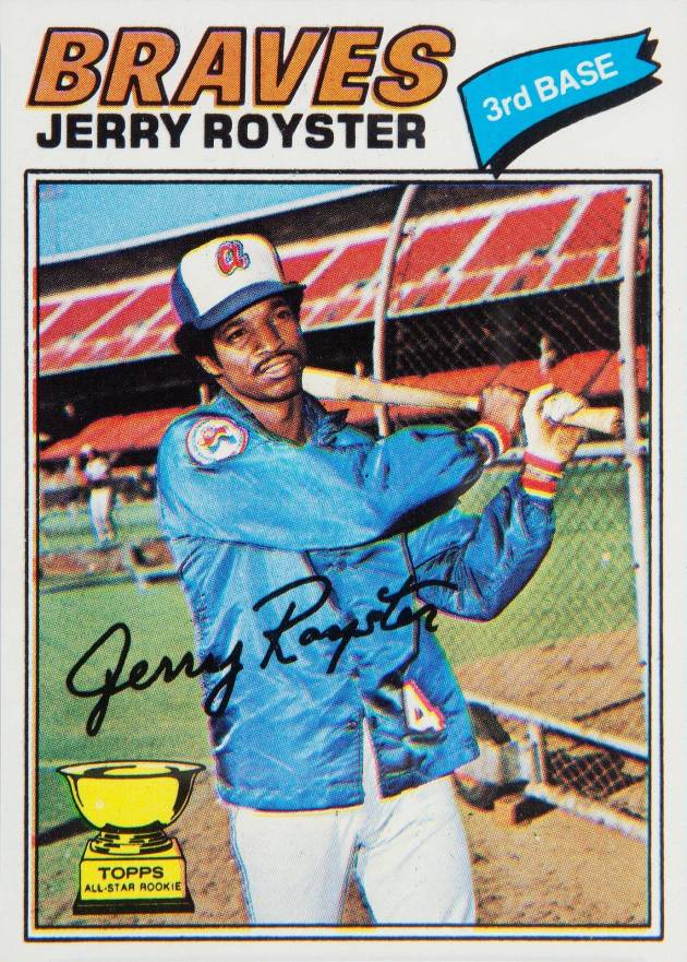 1977 Topps Jerry Royster #549 Baseball Card