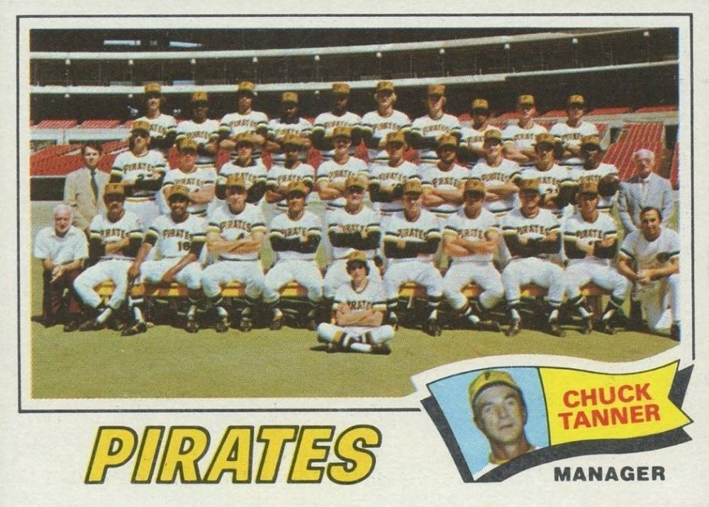 1977 Topps Pittsburgh Pirates Team #354 Baseball Card