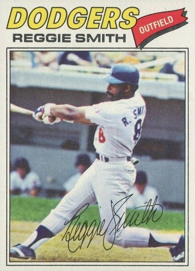 1977 Topps Reggie Smith #345 Baseball Card