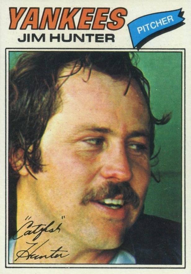 1977 Topps Jim Hunter #280 Baseball Card