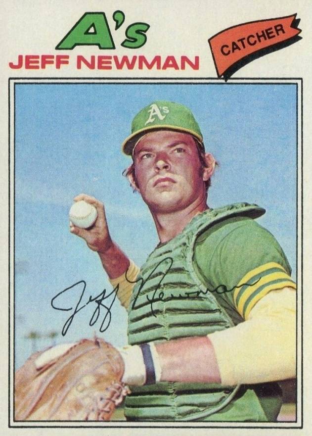 1977 Topps Jeff Newman #204 Baseball Card